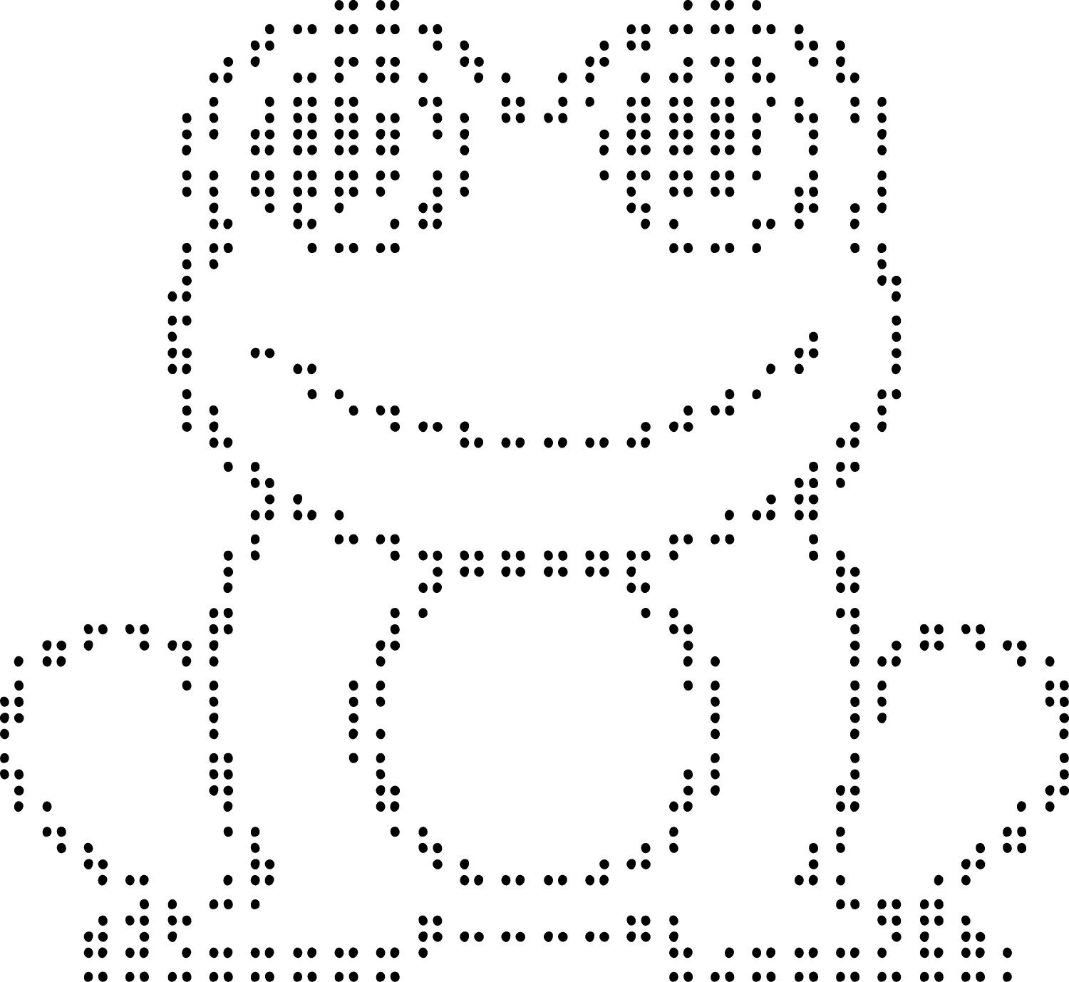 ASCII background image