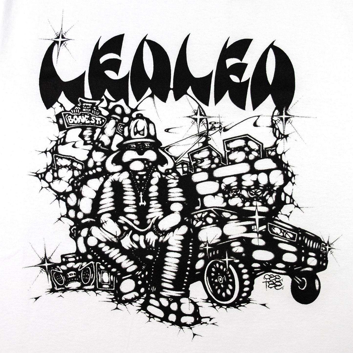 RUFF RIDERS TEE - WHITE