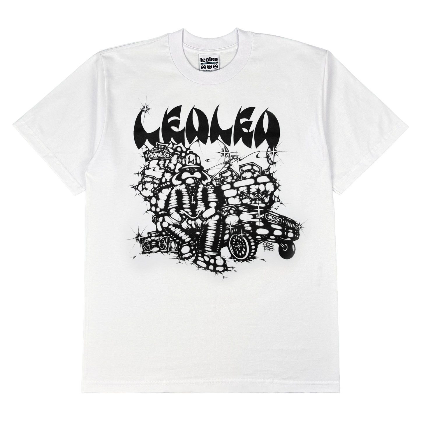 RUFF RIDERS TEE - WHITE